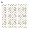 thumbnail image 1 of UDIYO 100Pcs/Set Nail Charms Glitter 3D Effect Non-Fading Metal Chip Charms Rivets Nails Decorations for Manicure, 1 of 7