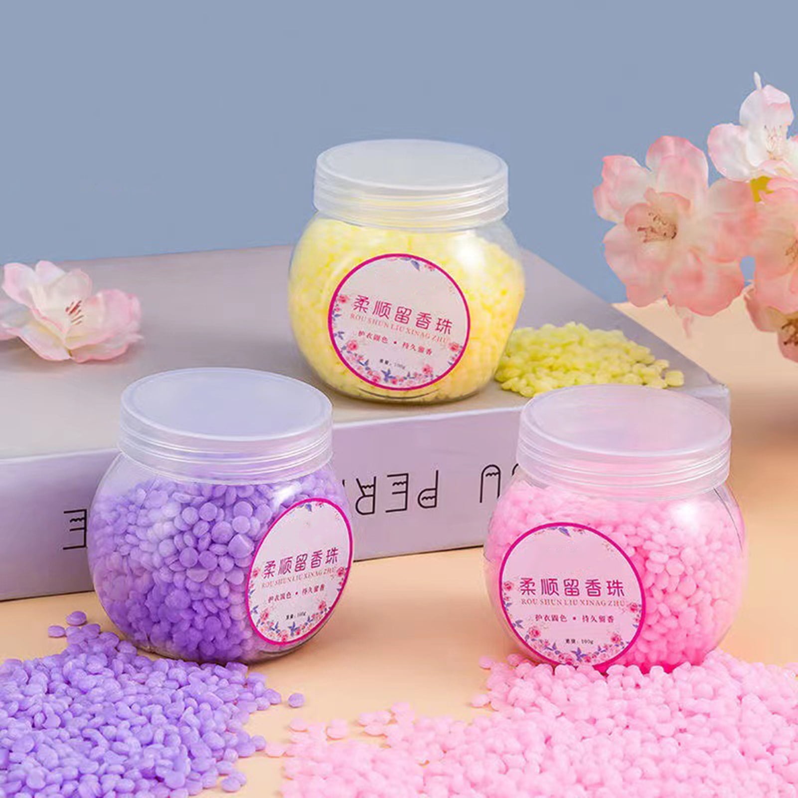 UDIYO 100g/Box Laundry Beads Long Lasting Antistatic Deep Cleaning High Efficiency Good Water