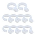 thumbnail image 1 of UDIYO 10Pcs Coat Hanger Hook Windproof Non-slip Mini Clothes Peg Fixed Hook for Bathroom, 1 of 7