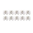 thumbnail image 1 of UDIYO 10Pcs Nail Art Charms Shiny DIY Manicure Nail Tips Accessory Love Heart Rhinestone Bow Nail Decoration for Nail Salon, 1 of 7