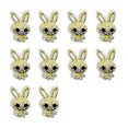 thumbnail image 1 of UDIYO 10Pcs Nail Decor Exquisite DIY Lightweight Bear Alloy Nail Art Jewelry for Women, 1 of 7