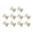 thumbnail image 1 of UDIYO 10Pcs Nail Ornaments Unique Shape Faux Pearl Design Vibrant Color Amazing Visual Effect 3D Bow-knot Nail Charms Ornaments Jewelry Manicure for Nail Salon, 1 of 6