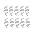 thumbnail image 1 of UDIYO 10Pcs/Set Nail Ornament DIY Jewelry Glitter Minimalist Snake Artistic Novelty Nail Jewelry for Women, 1 of 7