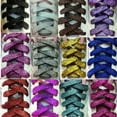 thumbnail image 1 of UDIYO 110cm Fashion Flat Glitter Colored Shoe Laces Canvas Sneaker Shoelaces String, 1 of 7
