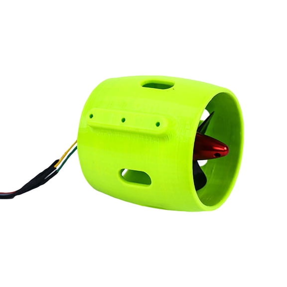 UDIYO 12-24V 20A Brushless Motor 4 Blade Underwater Thruster RC Bait Boat Accessory