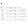 thumbnail image 1 of UDIYO 120Pcs/Set Nail Tip Full Half Cover Nail Extending Moderate Length Water Drop Fold Transparent Frosted Tip for Manicure, 1 of 7