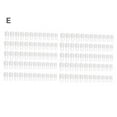 thumbnail image 1 of UDIYO 120Pcs/Set Nail Tip Full Half Cover Nail Extending Moderate Length Water Drop Fold Transparent Frosted Tip for Manicure, 1 of 7