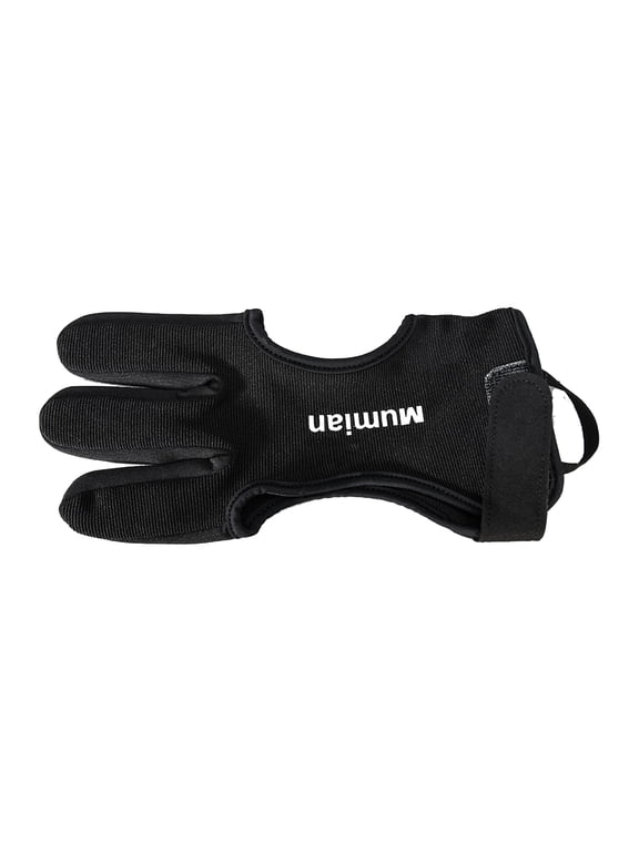 1Pc Mumian Archery Gloves Breathable Sweat Adsorbed Multi-purpose Handmade Shooting Hunting Three Finger Gloves for Outdoor