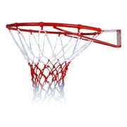 UDIYO 1Set 45cm Portable Wall Mounted Basketball Hoop Goals Rim and Net for Indoor Outdoor Use