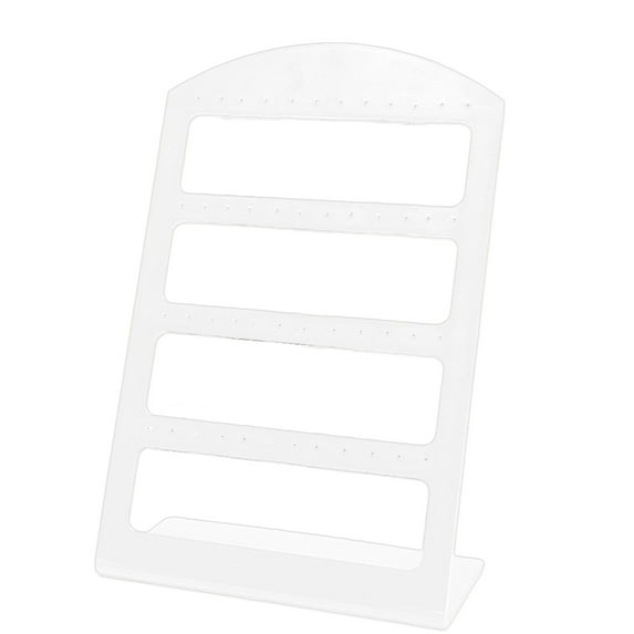 UDIYO 24/48 Holes Earrings Display Stand Holder Jewelry Show Rack Acrylic Organizer