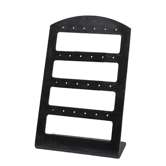 UDIYO 24/48 Holes Earrings Display Stand Holder Jewelry Show Rack Acrylic Organizer