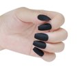thumbnail image 1 of UDIYO 24Pcs Coffin False Nails Tip Art Decoration Full Cover Matte Fingernail Stickers, 1 of 7