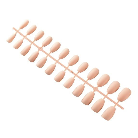 UDIYO 24Pcs Fake Nails Ultra-Thin Removable Matte Texture Vivid Color Unbreakable Wearable Press on Fake Nails DIY Manicure Tools Nail Supplies