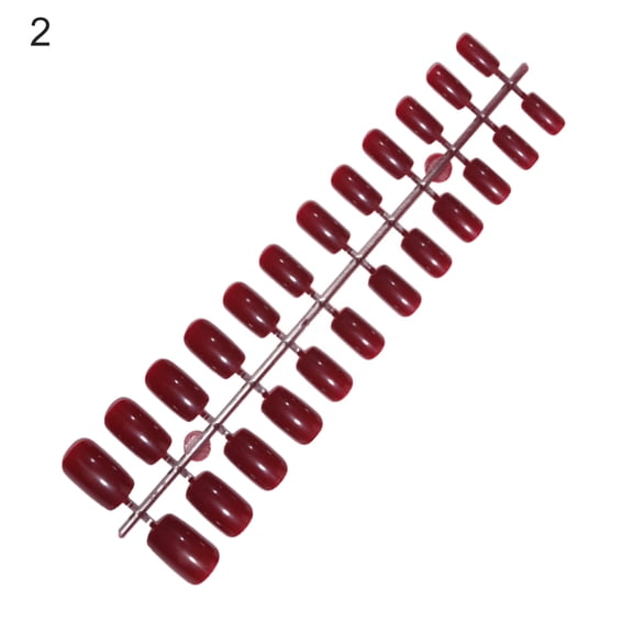 UDIYO 24Pcs/Sheet Nail Art Patches Full-cover DIY Design Reusable Nail Polish Artificial Tips for Women