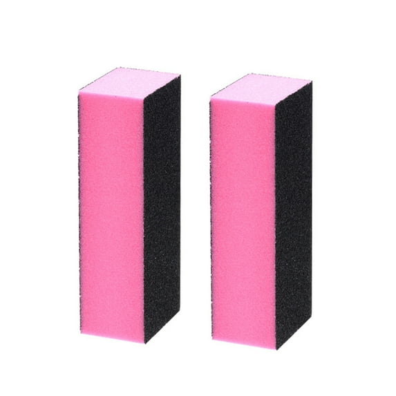 UDIYO 2Pcs/10Pcs/12Pcs Nail Polishing Block Multi-Sided Anti-Abrasion Solid Manicure Buffers File Polish Sanding Tool for Lady