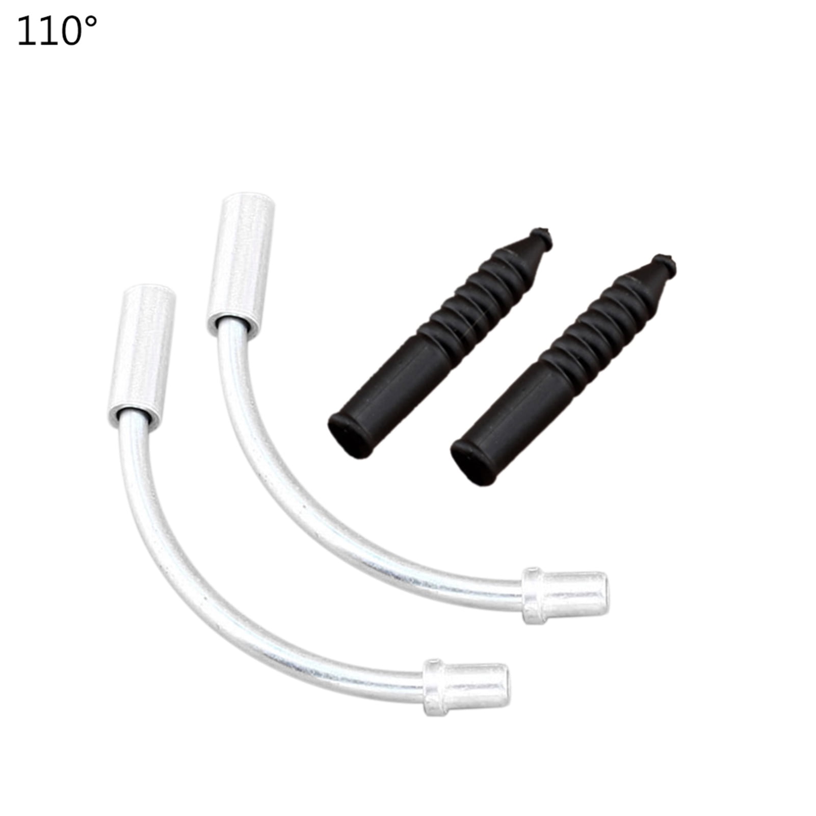 UDIYO 2Pcs V Brake Noodles Cable Guide Bend Tube Pipe for MTB