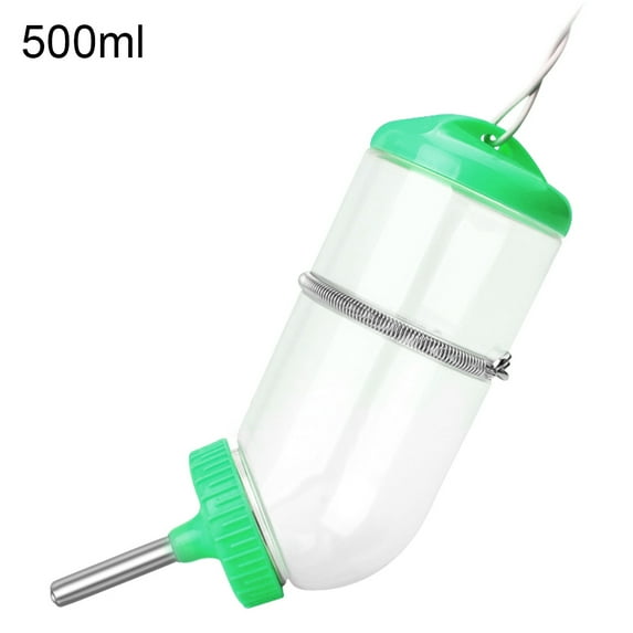 UDIYO 300/500ml Pet Rabbit Dog Hamster Hanging Auto Water Bottle Dispenser Feeder
