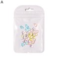 thumbnail image 1 of UDIYO 30Pcs Nail Ornaments Ice Penetration Translucent Flat Bottom Drill Peach Heart Rhinestone for Beauty, 1 of 7