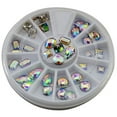 thumbnail image 1 of UDIYO 36Pcs 3D Colorful Nail Art Rhinestones Glitters Tips Decoration Manicure, 1 of 4