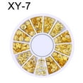 thumbnail image 1 of UDIYO 3D Metallic Metal Rivet Heart Moon Star Nail Tips Decorations Manicure Tools, 1 of 7