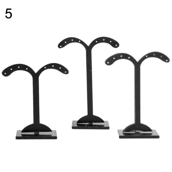 UDIYO 3Pcs Crotch Earring Ear Studs Jewelry Rack Display Stand Storage Hanger Holder
