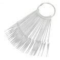 thumbnail image 1 of UDIYO 40Pcs Fan Shape Nail Art Polish Color Card Practice Sample False Tips Display, 1 of 7