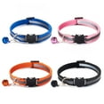 thumbnail image 1 of UDIYO 4Pcs/Set Pet Collar Comfortable Anti-Lock Flexible Reflective Bells Small Dog Cat Regular Collar Pet Accessories, 1 of 7