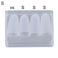 thumbnail image 1 of UDIYO 4Pcs Ultra-thin Left Hand Guitar Fingertip Protector Silicone Finger Guard Cover, 1 of 7