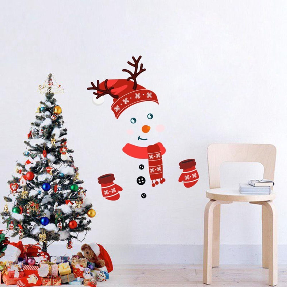 Snowman Decal