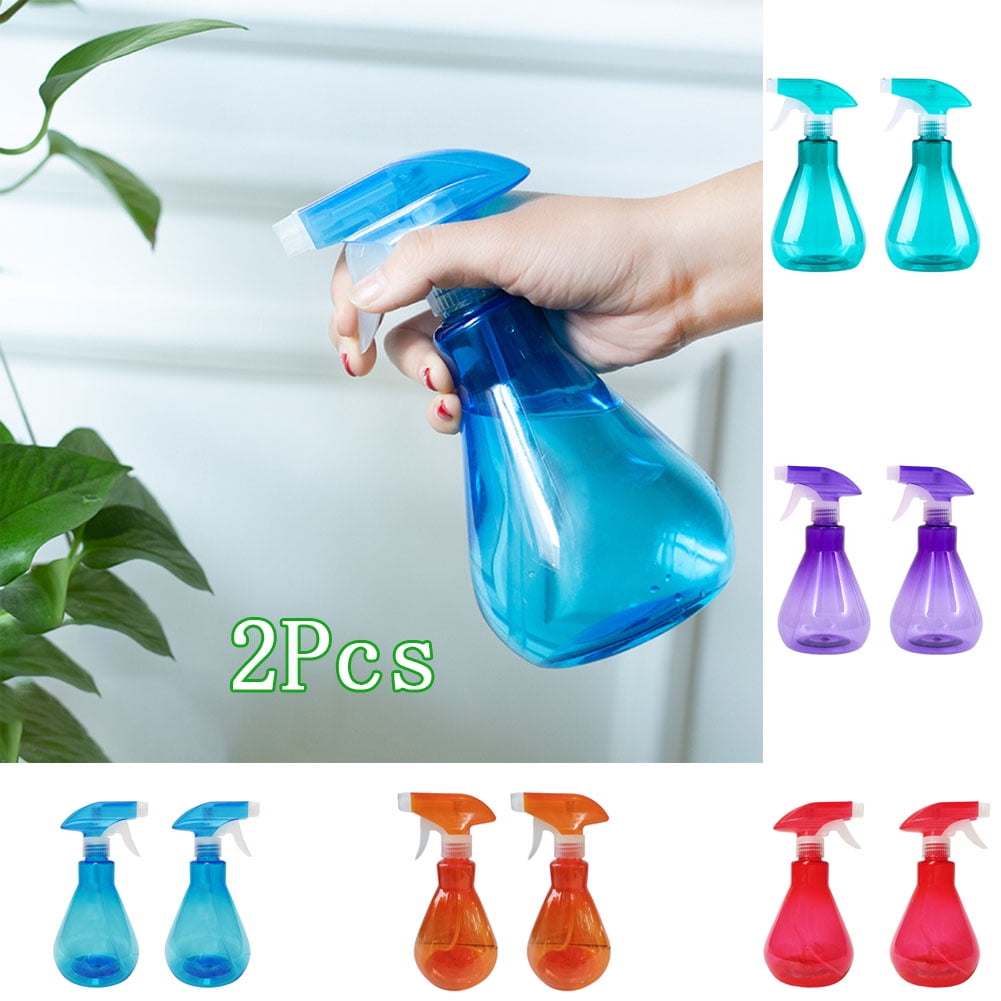 UDIYO 500ml 2Pcs Spray Bottle, Plastic Empty Sprayer Bottles ...