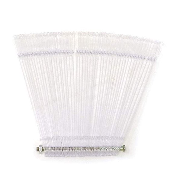 UDIYO 50Pcs Fan-shape Nail Art Tips Polish Board Display Practice Sticks Manicure Tool