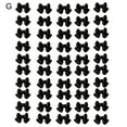thumbnail image 1 of UDIYO 50Pcs/Set Nail Ornament Engraved 3D Effect Mini Bowknot Nail Art Decoration Fingernail Accessories for Female, 1 of 7