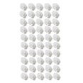 thumbnail image 1 of UDIYO 50Pcs/Set Nail Ornament Flower Shape Long Lasting 3D Effect Resin Camellia Aurora White Stones Art Decorations for Female, 1 of 7