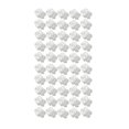 thumbnail image 1 of UDIYO 50Pcs/Set Nail Ornament Flower Shape Long Lasting 3D Effect Resin Camellia Aurora White Stones Art Decorations for Female, 1 of 7