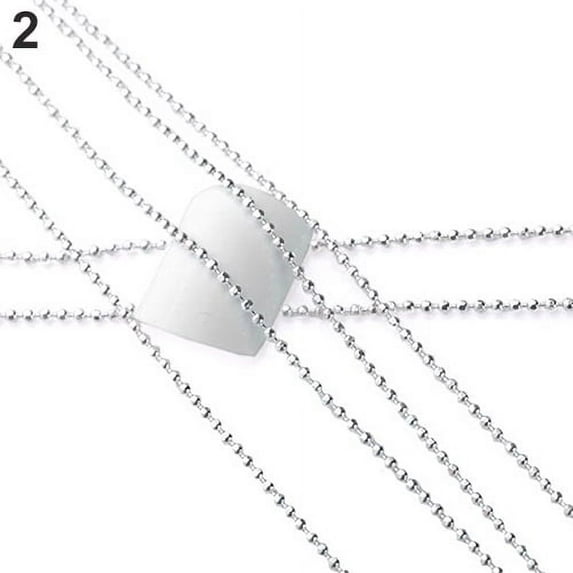 UDIYO 5m Beads Line Chain for Acrylic Nail Art 3D False Tips DIY Decoration Manicure