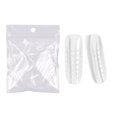 thumbnail image 1 of UDIYO 60Pcs Fake Nails Quick Building Removable Harmless Allergy Free Ultra-Thin Extend Nail Plastic Transparent Nail Mold Tips Manicure Designs for Nail Salon, 1 of 7