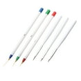 thumbnail image 1 of UDIYO 6Pcs Nail Art Design Brush Dotting Painting Drawing Striping Liner Pen Tool Set, 1 of 5