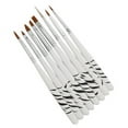 thumbnail image 1 of UDIYO 8PCS Zebra Nail Art Dotting Manicure Painting Drawing Polish Brush Pen Tools, 1 of 7