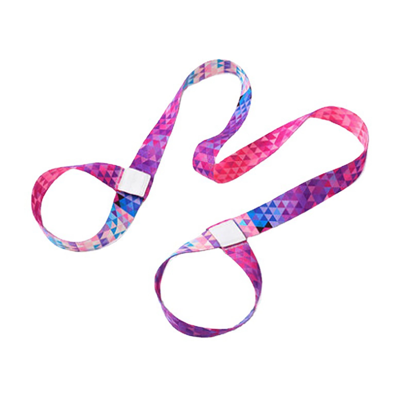 UDIYO Adjustable Digital Print Thicker Yoga Stretch Band High Density Yoga Mat Sling Strap