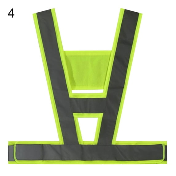 UDIYO Adjustable High Visibility Outdoor Working Reflective Vest Strap Harness Jacket