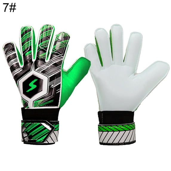 UDIYO Adult Kids Football Soccer Goalkeeper Goalie Full Finger Hand Protection Gloves