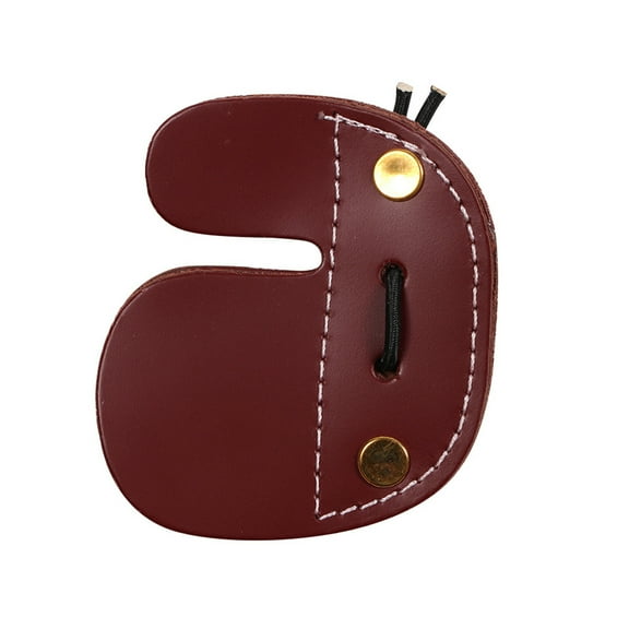 UDIYO Archery Finger Tab Wear Resistant Skin-friendly Accessory Recurve Bows Finger Protector for Outdoor