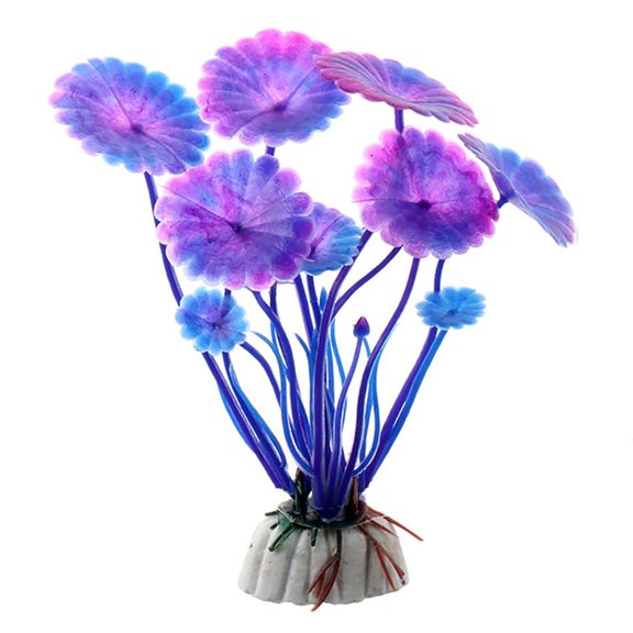 UDIYO Artificial Grass Plastic Water Plant Decoration Ornament for Aquarium Fish Tank