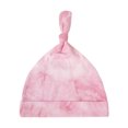 thumbnail image 1 of UDIYO Baby Hat Tie Dye Tail Spring Autumn Wear-resistant Stretchy Newborn Infant Beanie Cap for Party, 1 of 8