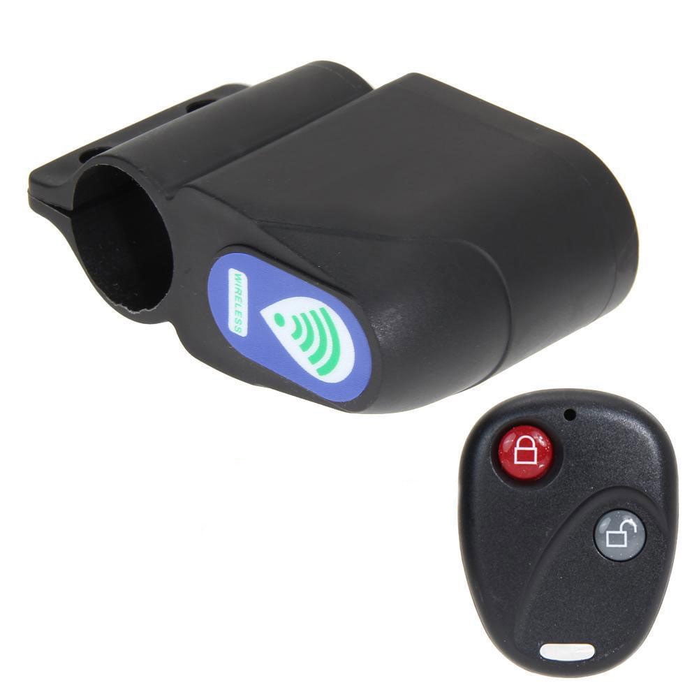 UDIYO Bicycle Lock Anti theft Cycling Security Wireless Remote Control Vibration Alarm