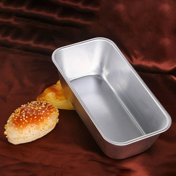UDIYO Cake Mold Non-stick No Penetration Aluminum Alloy Rectangle Bread Dessert Mould for Kitchen Baking