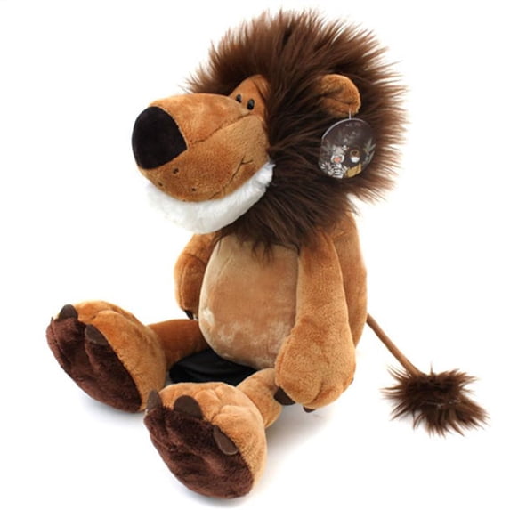 UDIYO Cartoon Lion Wild Animal Soft Plush Stuffed Doll Kids Toy Gift Sofa Bed Decor