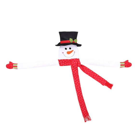 UDIYO Christmas Supplies Top Hat Snowman Ornament Xmas Tree Hanging DIY Decoration