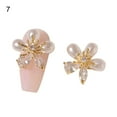 thumbnail image 1 of UDIYO Creative Butterfly Shape Nail Rhinestones Trendy DIY Cubic Zirconia Nail Decor for Nail Design, 1 of 7