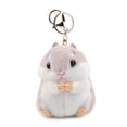 thumbnail image 1 of UDIYO Cute Plush Hamster Pendant Key Chain Clasp Key Ring Keyring Handbag Car Decor, 1 of 7
